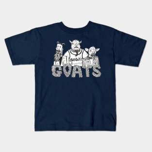 Three Little GOATS Kids T-Shirt